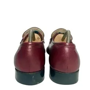 Shoes | Stuart Mcguire Burgundy Slip On Dress Shoes 